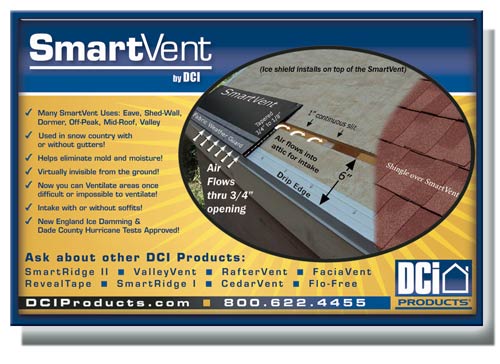 SmartVent Attic Intake Ventilation